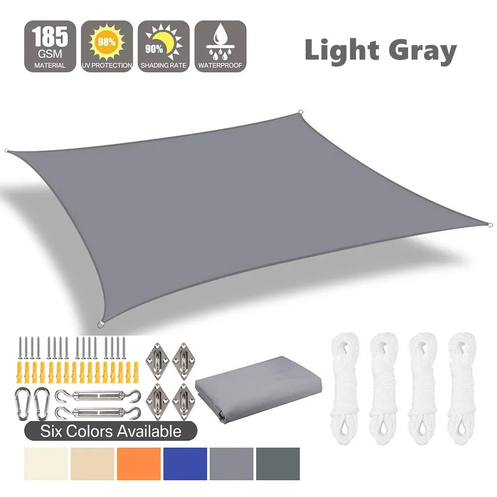 Waterproof UV Block Sun Shade Sail