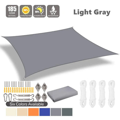 Waterproof UV Block Sun Shade Sail