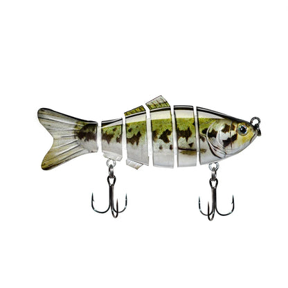 HookUpCo. 4-Inch Jointed Bionic Fishing Lure