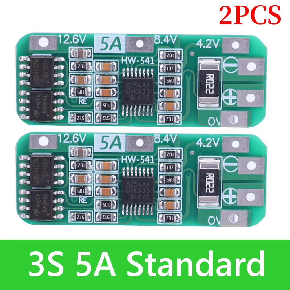 BMS 3S/4S 5A 10A 20A 25A 40A 60A Li-ion Lithium Battery Charger Protection Board 18650 For Drill Motor 12V with Enhance/Balance