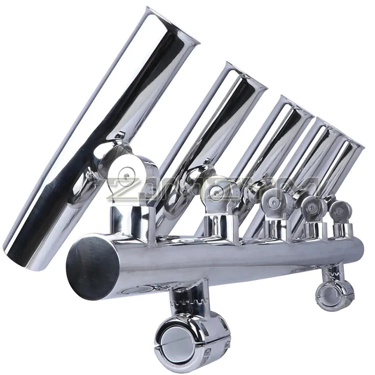 HookUpCo. Adjustable Stainless Fishing Rod Holders - HookUpCo.