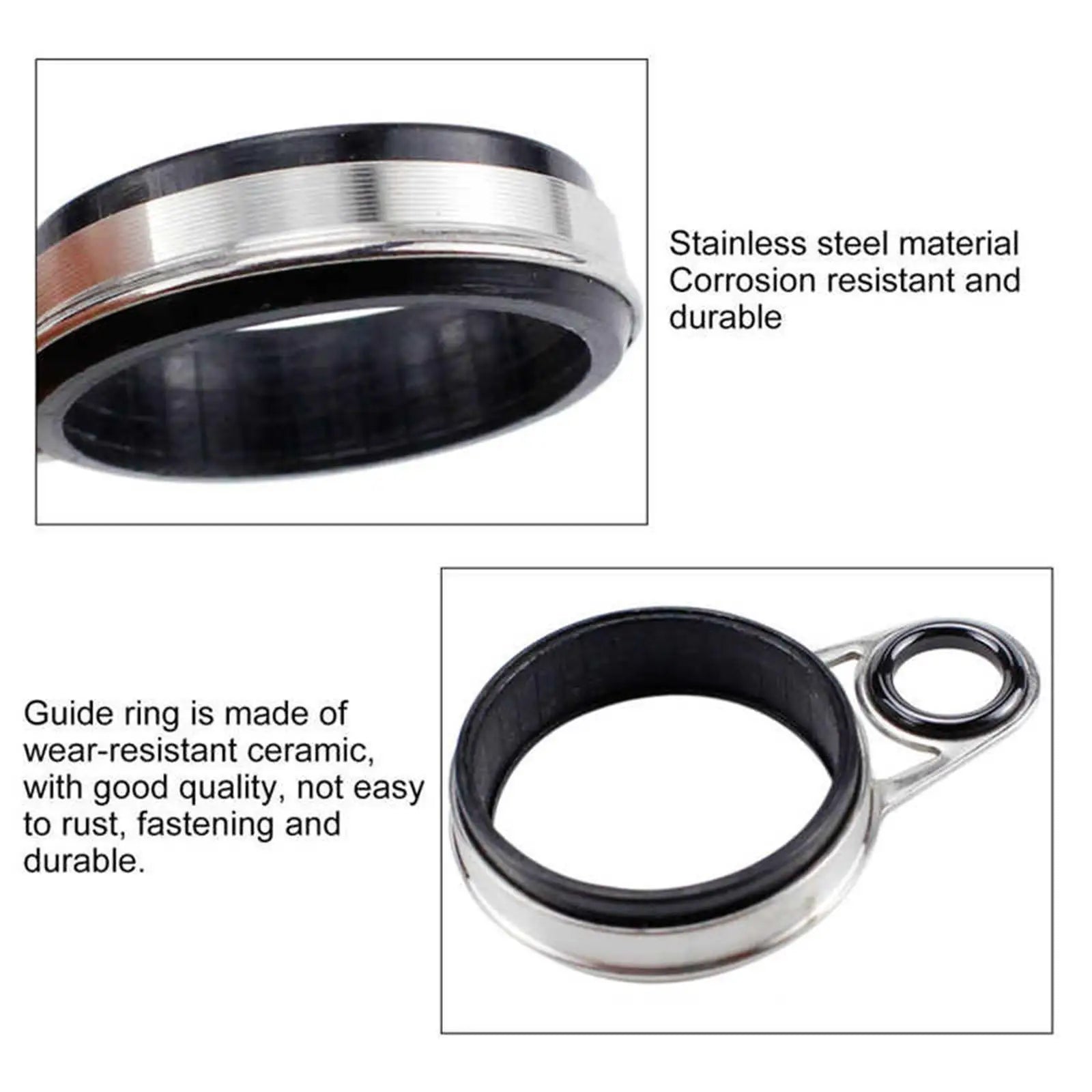 HookUpCo. Fishing Rod Guides Line Ring Set - HookUpCo.