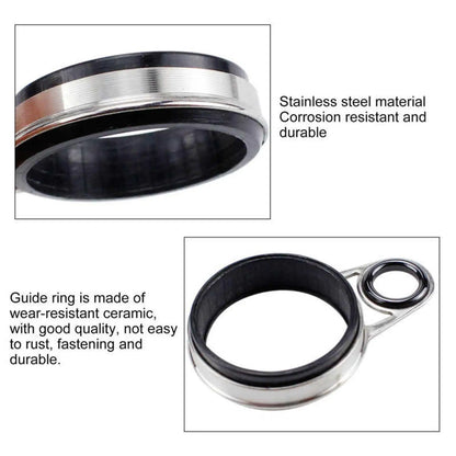 HookUpCo. Fishing Rod Guides Line Ring Set - HookUpCo.