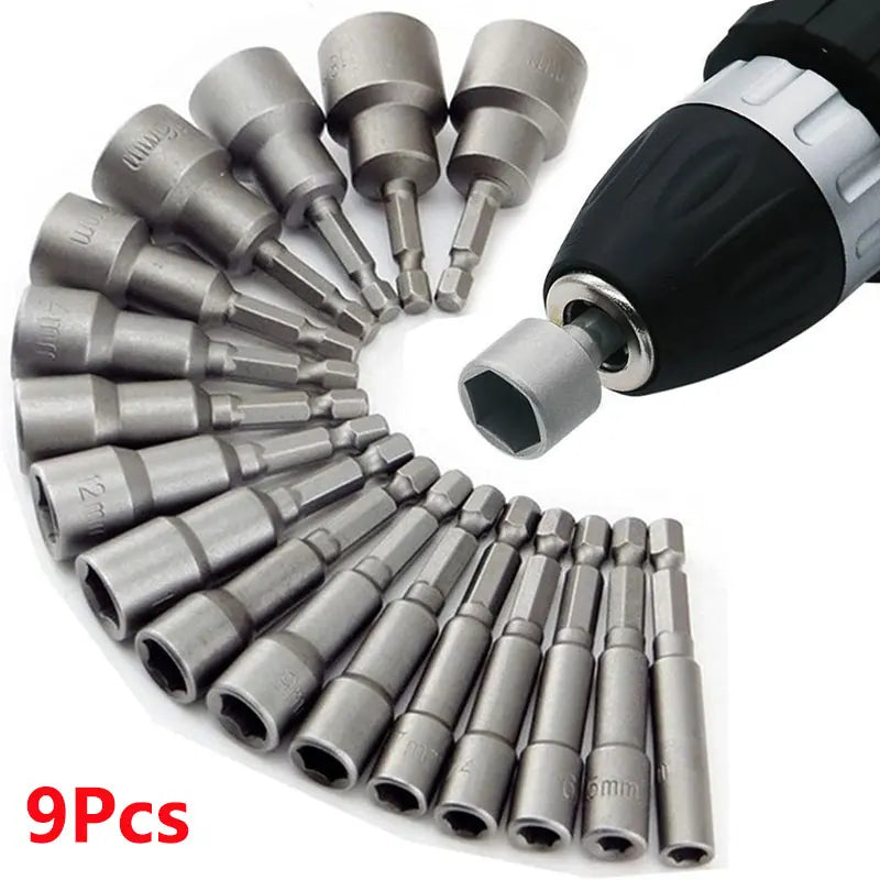 HookUpCo Hex Socket Bit Set