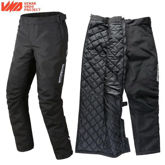 HookUpCo. Winter Waterproof Motorcycle Overpants for Men