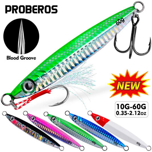 HookUpCo. Durable Bionic Metal Jig for Fishing - HookUpCo.