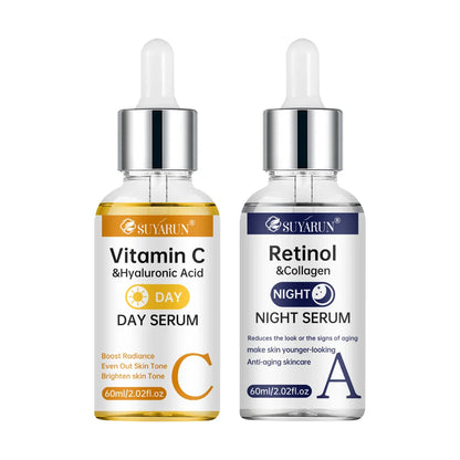 HookUpCo. Vitamin C & Retinol Serum for Radiant Skin