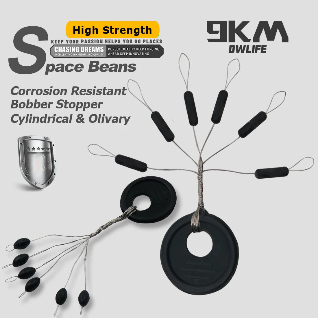 HookUpCo. 60-Piece Fishing Bobber Set - HookUpCo.
