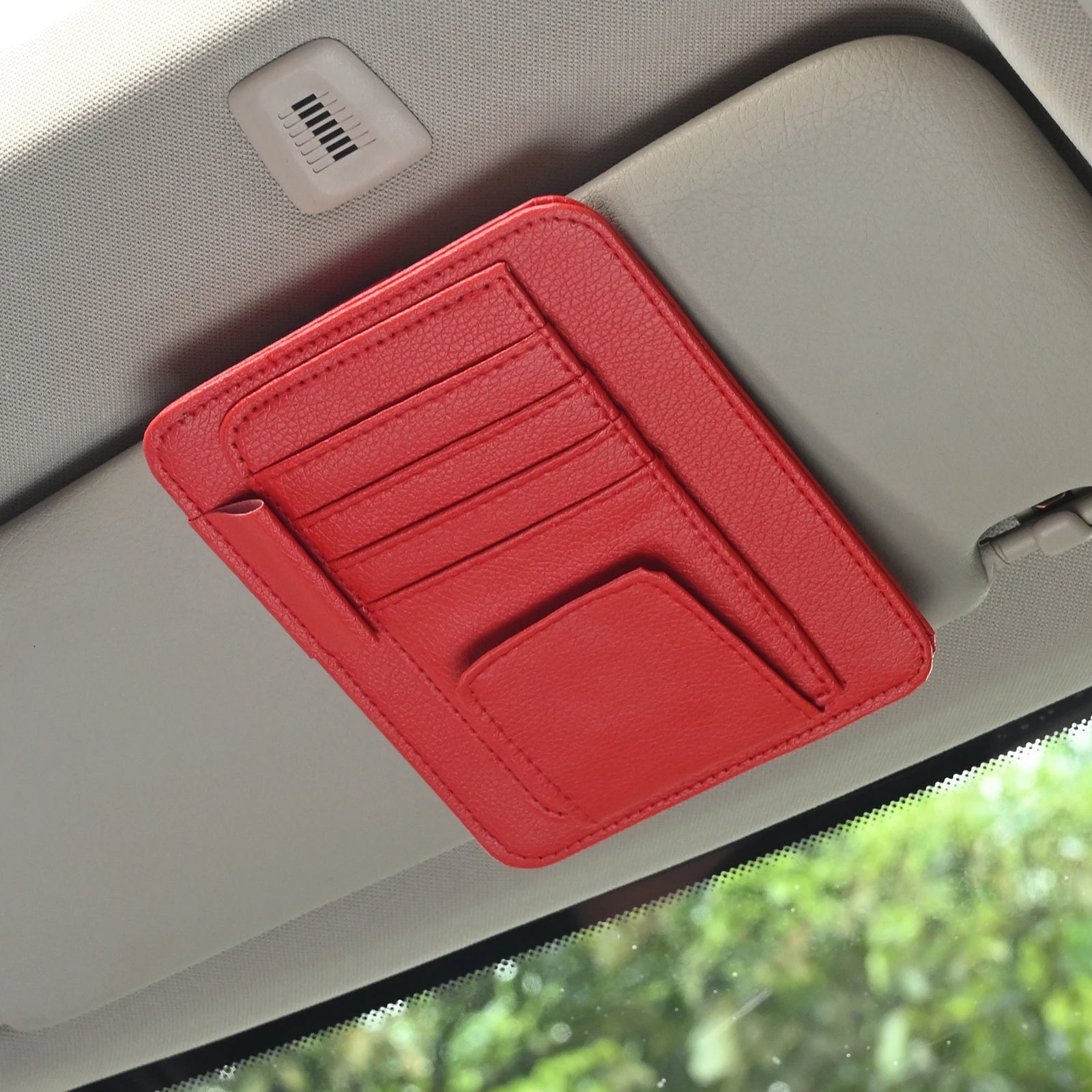 HookUpCo. Car Sun Visor Organizer with Pockets - HookUpCo.