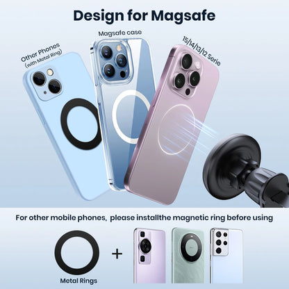 HookUpCo Magnetic Car Phone Stand