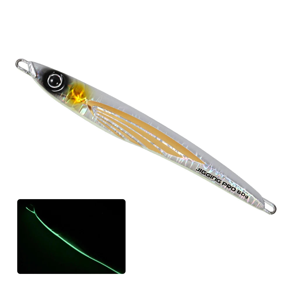 Heavy-Duty Metal Jig for Tuna and Kingfish Fishing