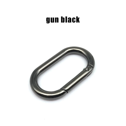 HookUpCo. Openable Leather Bag Clip Keyring - HookUpCo.