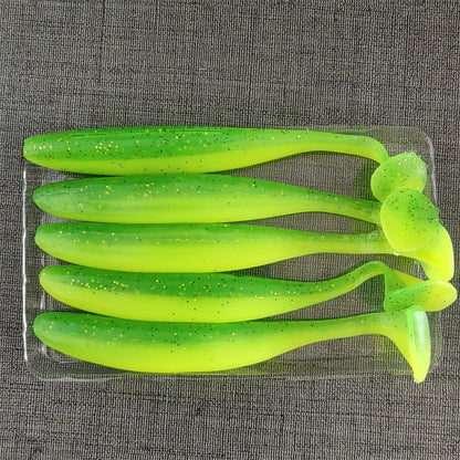 HookUpCo. T Tail Soft Bait for Bass Fishing - HookUpCo.