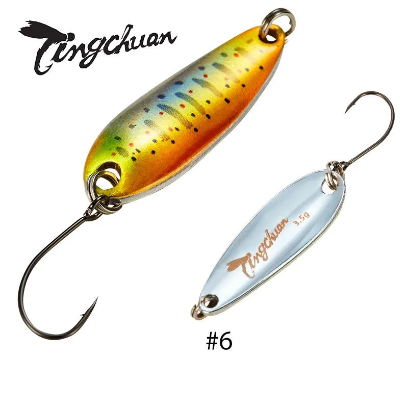 HookUpCo. Metal Spoon Lure for Trout and Bass - HookUpCo.
