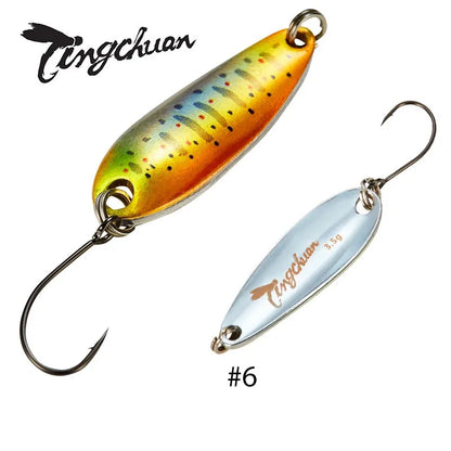 HookUpCo. Metal Spoon Lure for Trout and Bass - HookUpCo.