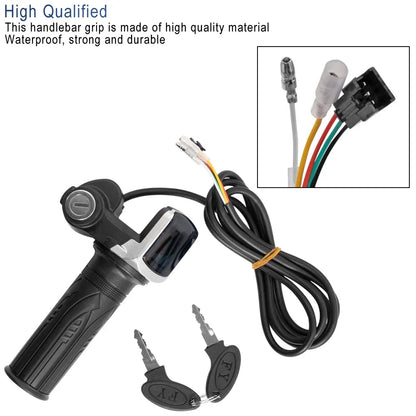 HookUpCo Throttle Grip Lock LED