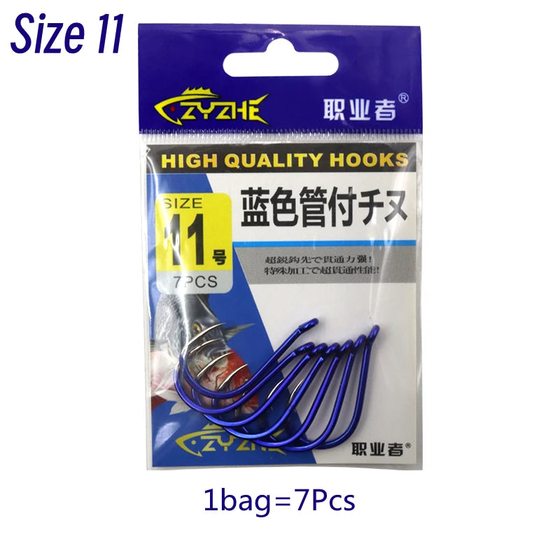 HookUpCo. High Carbon Steel Fishing Hooks Set - HookUpCo.