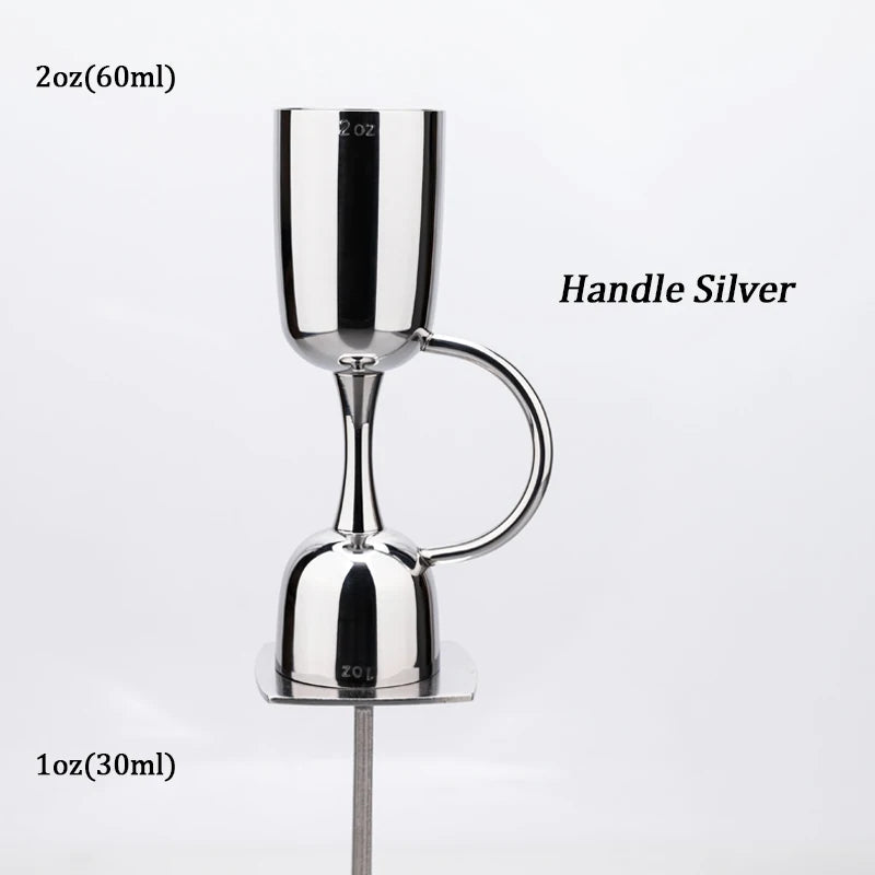 HookUpCo. Stainless Steel Cocktail Jigger Set