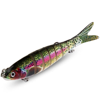 HookUpCo. Multi Joint Slow Sinking Swimbait