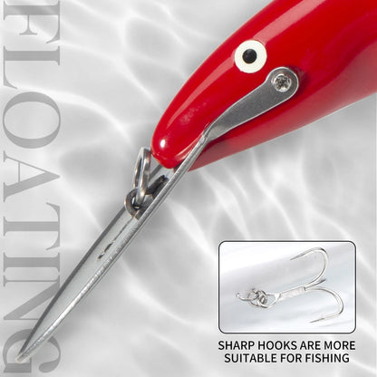 HookUpCo. Countdown Magnum Minnow Fishing Lure - HookUpCo.