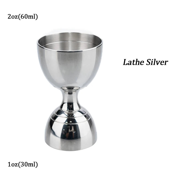 HookUpCo. Stainless Steel Cocktail Jigger Set