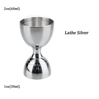 HookUpCo. Stainless Steel Cocktail Jigger Set
