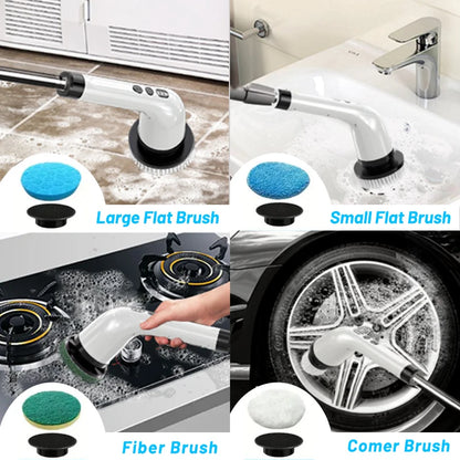 Cordless Electric Spin Scrubber