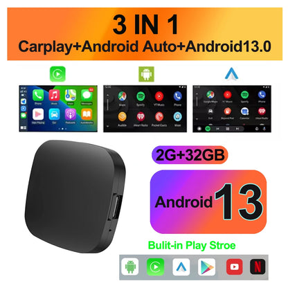 HookUpCo. Wireless CarPlay Adapter for Android 13 - HookUpCo.