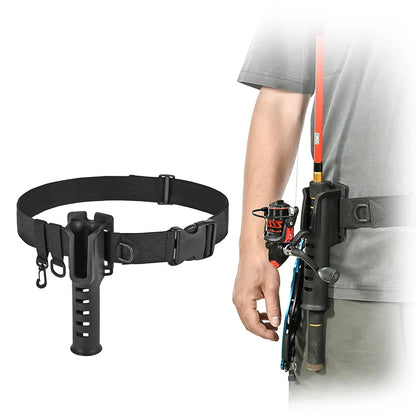 HookUpCo. Adjustable Fishing Rod Belt Holder - HookUpCo.