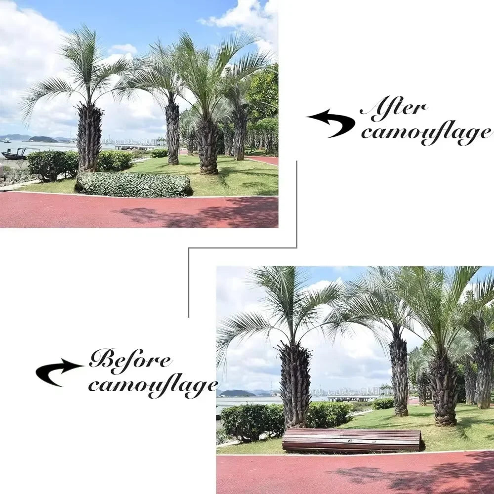 Camouflage Net Bulk Roll for Hunting, Decor, and Camping