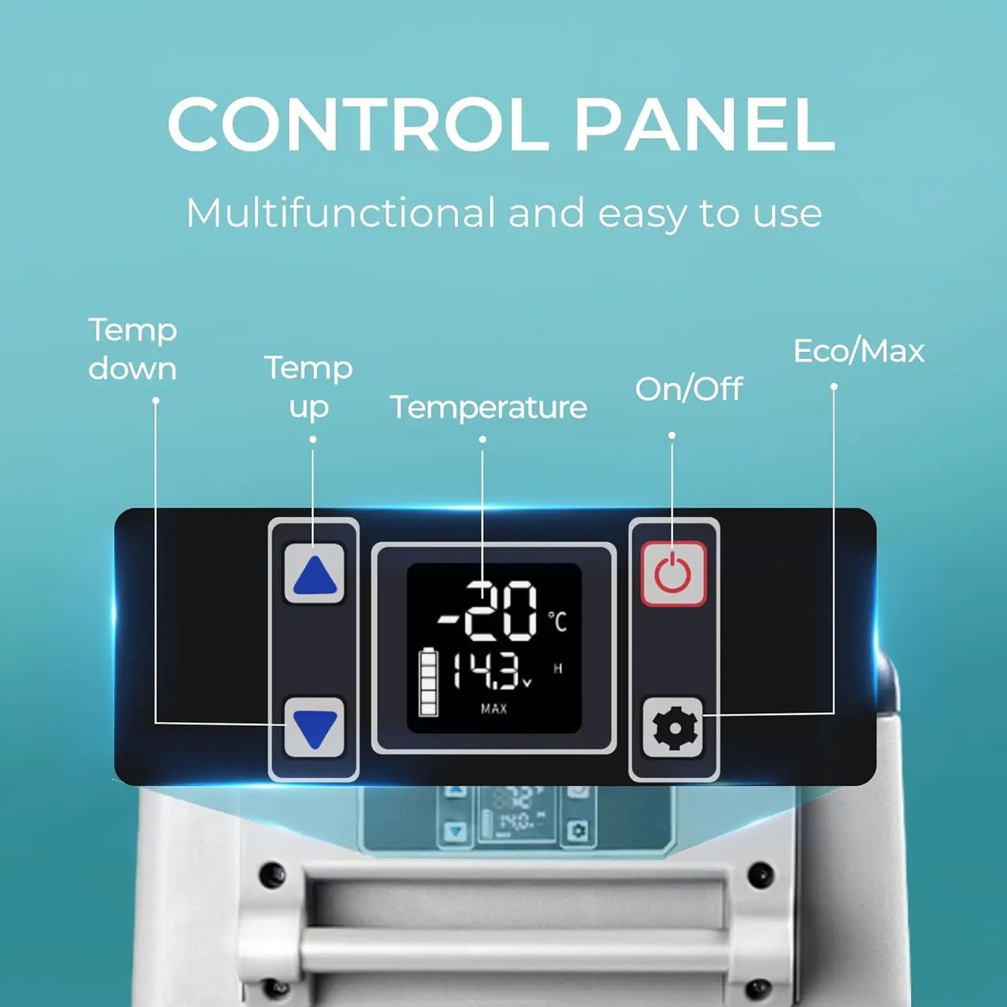 Portable 12V Electric Cooler Box