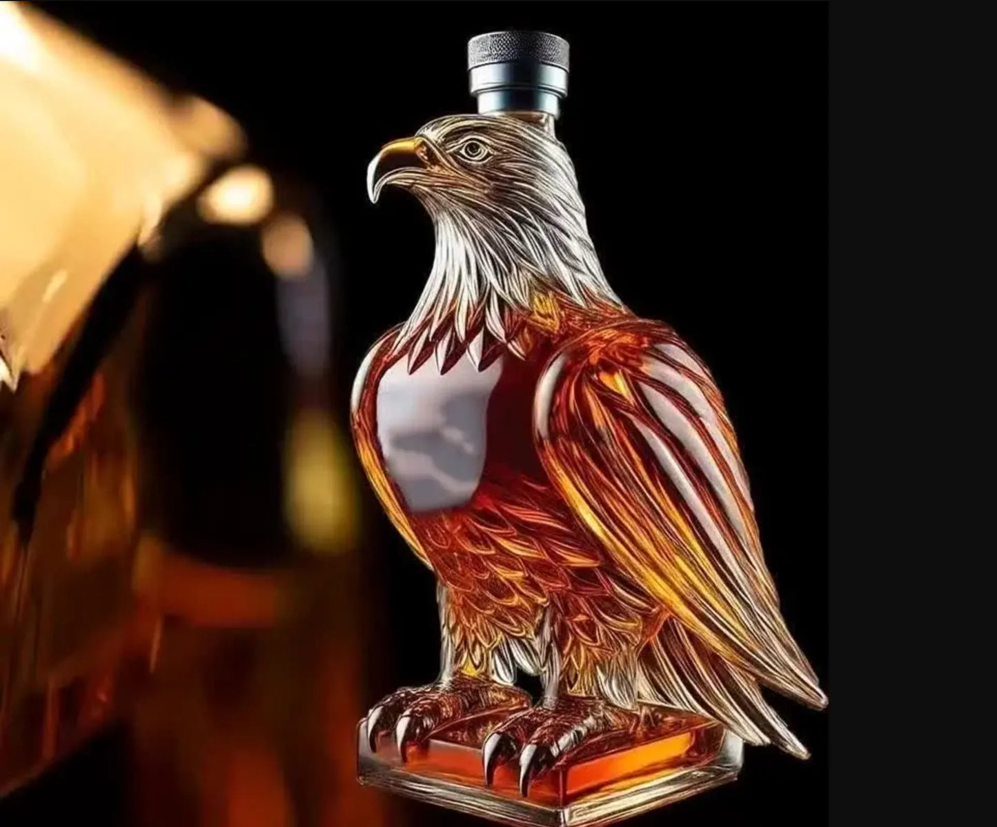 Whimsical Turtle Glass Decanter for Home Bar