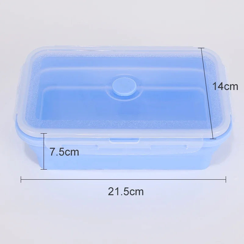 HookUpCo. Collapsible Silicone Food Storage Bowls