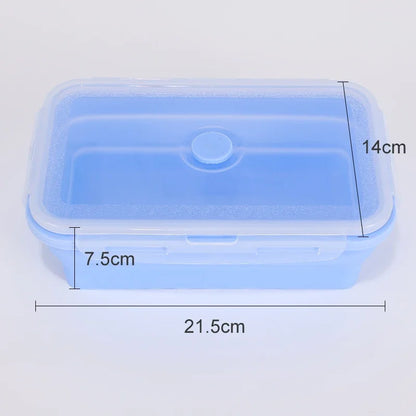 HookUpCo. Collapsible Silicone Food Storage Bowls
