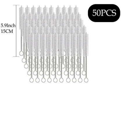 HookUpCo. Extra Long Straw Cleaner Brush Kit