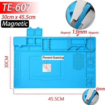 HookUpCo. Heat-Resistant Silicone Soldering Mat