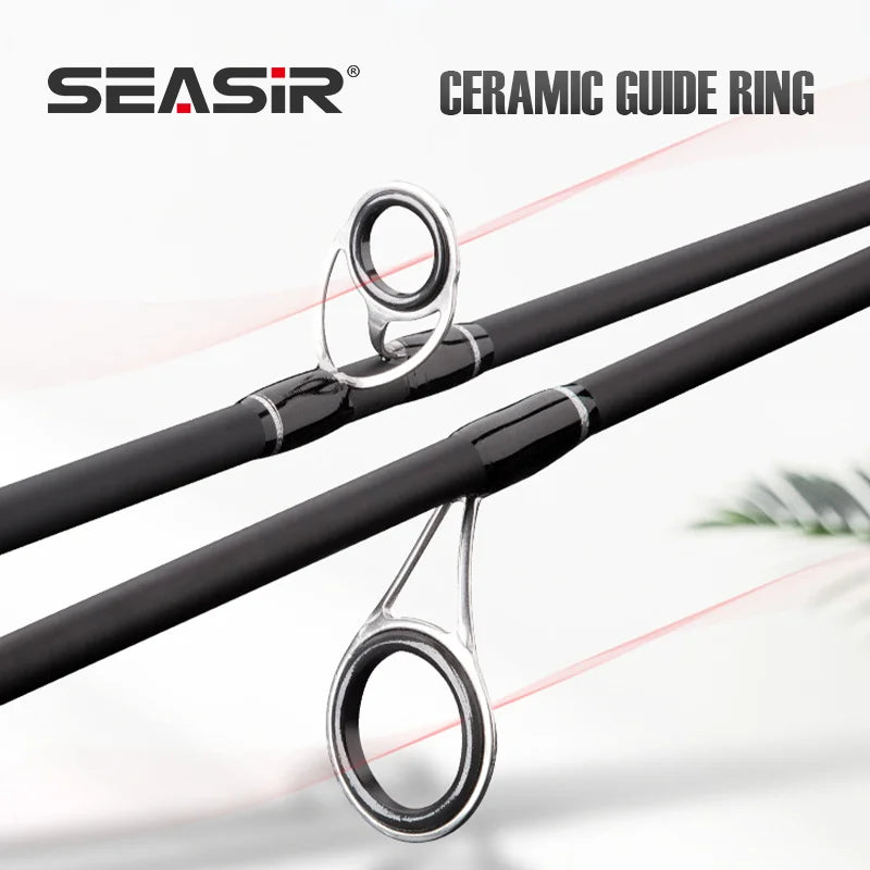 HookUpCo. Carbon Fiber Fishing Rod with Grip - HookUpCo.