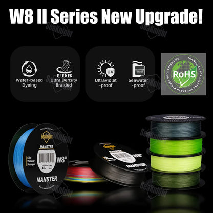 HookUpCo. Advanced 500M Braided Fishing Line