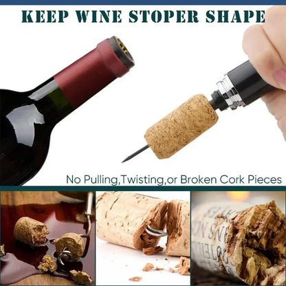 HookUpCo. Safety Air Pump Wine Opener Tool