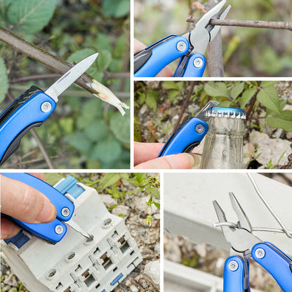 Versatile Folding Multi Tool with Pliers and Knife for Outdoors