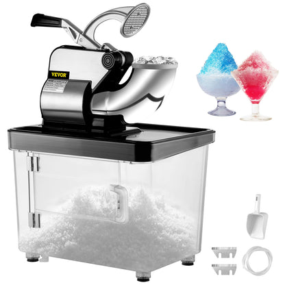 HookUpCo. Commercial Electric Snow Cone Ice Shaver Machine