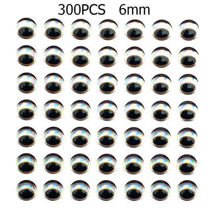 HookUpCo. 300pcs 3D Fishing Eyes - HookUpCo.