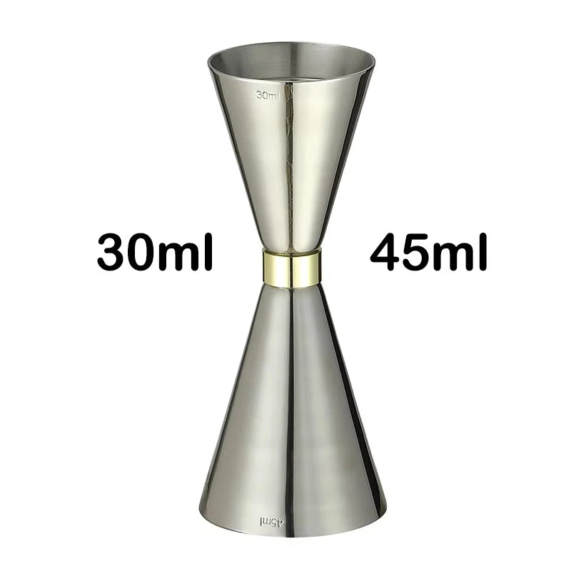 HookUpCo. Stainless Steel Cocktail Jigger Tool
