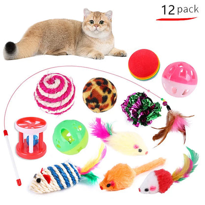 Engaging Cat and Kitten Toy Variety Pack for Playful Fun