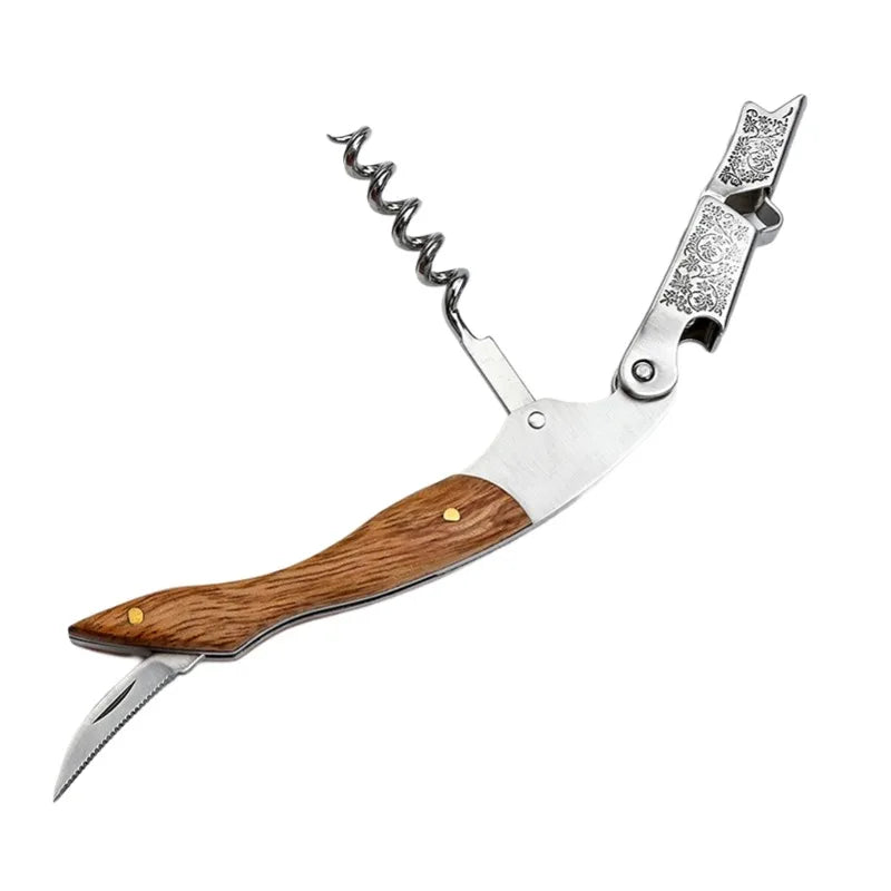 HookUpCo. Professional Waiters Corkscrew Tool