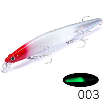 HookUpCo. Luminous Assassin Minnow Fishing Lure - HookUpCo.