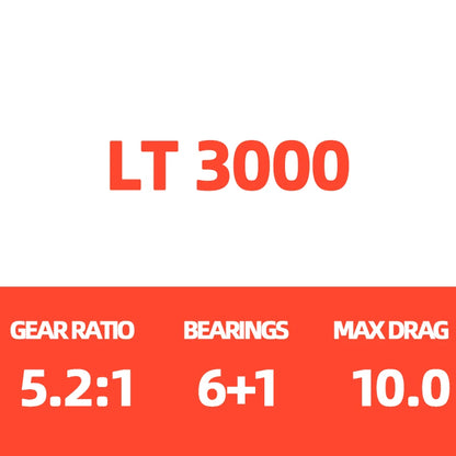 HookUpCo. 2025 Caldia LT Spinning Reel, 6+1BB