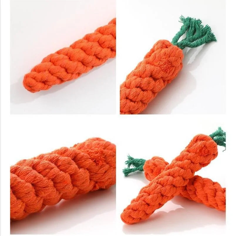 HookUpCo. Carrot Knot Toy for Dogs and Cats