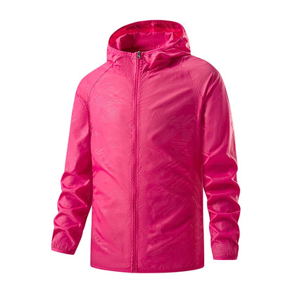 Waterproof Hiking Jacket - Unisex Windbreaker Coat