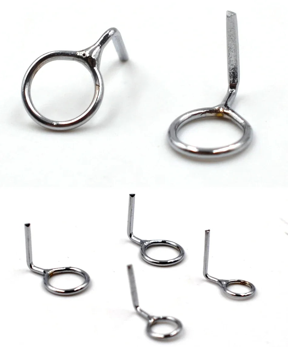 Premium Fishing Rod Guide Replacement Set - 6 Pcs - HookUpCo.